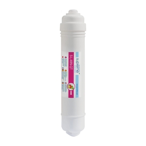 S-L-MIN-QT - 10 cali, liniowy wkład mineralizujący do systemów RO - 1/4" QC (szybkozłączka/króciec).
