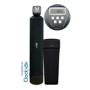 SUPREME CLEVER MULTI 35D CI/DF_PM - Dwuelementowy system wielofunkcyjny, usuwa: żelazo, mangan, twardość, zanieczyszczenia organiczne, jon amonowy. Wyposażony w automatyczny zawór sterujący CLACK(WS1CI), złoże PURE-MIX-A, butla 35 litrów.